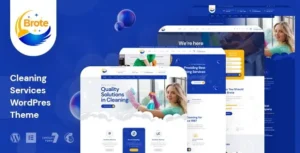 Free Download Brote - Cleaning Services WordPress Theme 1.0.0 [Latest Version]