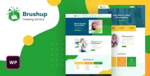 Free Download Brushup – Cleaning Service Company WordPress Theme 1.3 [Latest Version]
