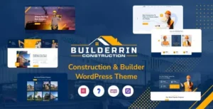 Free Download Builderrin - Construction Building WordPress Theme 1.0.1 [Latest Version]