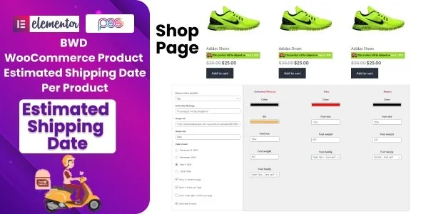 Free Download BWD Product Estimated Shipping Date For WooCommerce 1.5 [Latest Version]