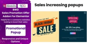 Free Download BWD Sales Promotion Offer Addon For Elementor 1.6 [Latest Version]