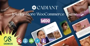 Free Download Cadiant - Jewelry Store WordPress Theme 1.0.9 [Latest Version]