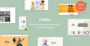 Free Download Capie - Minimal Creative WooCommerce WordPress Theme 1.0.55 [Latest Version]
