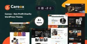 Free Download Careox - Non Profit Charity WordPress Theme 1.0.0 [Latest Version]