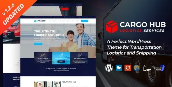 Free Download Cargo HUB – Transportation and Logistics WordPress Theme 1.3.7 [Latest Version]