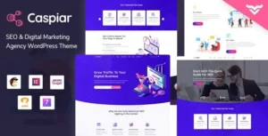Free Download Caspiar - Digital Marketing & Agency WordPress Theme 1.5.3 [Latest Version]