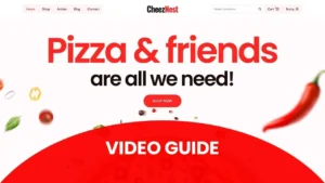 Free Download CheezNest - Pizza Restaurant Fast Food Shop WooCommerce Elementor Template Kit 1.0 [Latest Version]