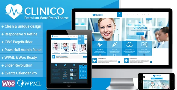 Free Download Clinico Premium Medical and Health Theme 1.8.4 [Latest Version]