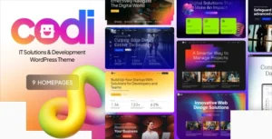 Free Download Codi IT Services WordPress Theme 1.0.4 [Latest Version]