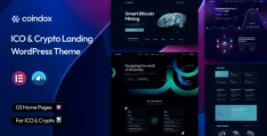Free Download Coindox - ICO & Crypto Landing WordPress Theme 1.0.2 [Latest Version]