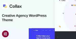 Free Download Collax – Creative Agency WordPress Theme 1.1.7 [Latest Version]