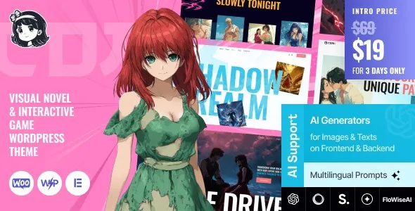 Free Download ComX – Visual Novel & Interactive Game WordPress Theme 1.3.0 [Latest Version]