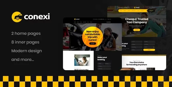 Free Download Conexi – Taxi Booking Booking Service WordPress Theme + RTL 3.0.0 [Latest Version]