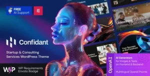 Free Download Confidant – Startup & Consulting Services WordPress Theme 1.9.0 [Latest Version]