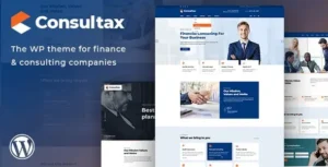 Free Download Consultax Financial & Consulting WordPress Theme 1.2.3 [Latest Version]