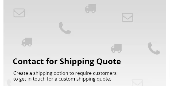 Free Download Contact for Shipping Quote for WooCommerce 1.4.2 [Latest Version]
