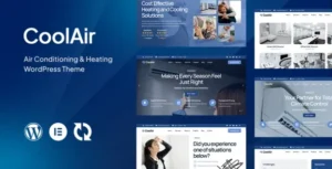 Free Download Coolair - Air Conditioning & Heating HVAC WordPress Theme 1.2.6 [Latest Version]