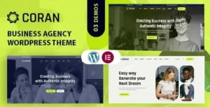 Free Download Coran – Business Agency WordPress Theme 1.0.3 [Latest Version]