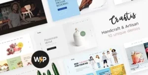 Free Download Craftis – Handcraft & Artisan WordPress Theme for Creatives 1.2.9 [Latest Version]