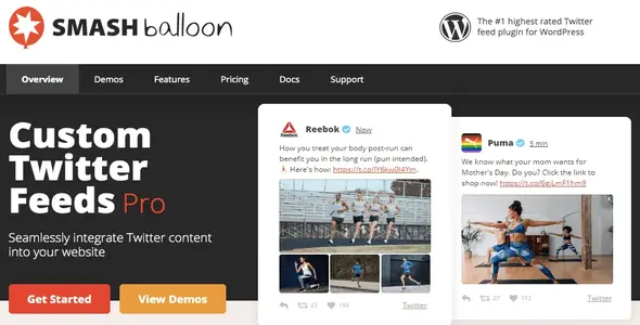 Free Download Custom Twitter Feeds Pro By Smash Balloon 2.6.0 [Latest Version]