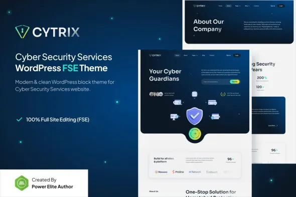Free Download Cytrix – Cyber Security Services WordPress Theme 1.0.0 [Latest Version]