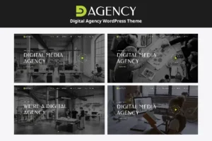 Free Download Dagency - Digital Agency WordPress Theme 1.3 [Latest Version]