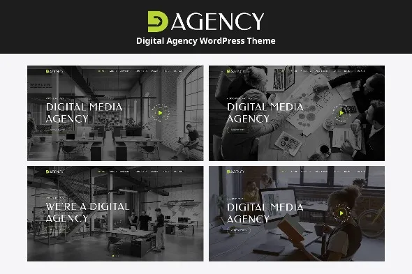 Free Download Dagency – Digital Agency WordPress Theme 1.3 [Latest Version]