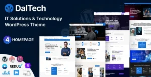 Free Download Daltech IT Solutions & Technology WordPress Theme 1.0.0 [Latest Version]