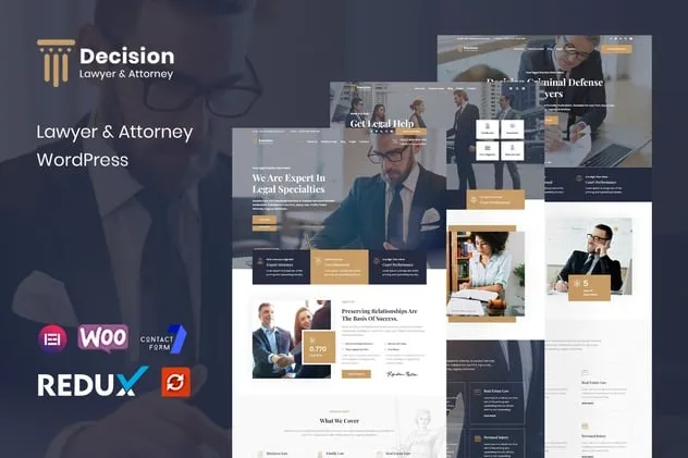 Free Download Decision – Law & Lawyer WordPress Theme 1.0.4 [Latest Version]