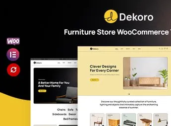 Free Download Dekoro – Furniture Store WooCommerce Theme 1.1.6 [Latest Version]