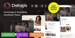 Free Download Delogis – Psychology & Counseling WordPress Theme 1.1 [Latest Version]