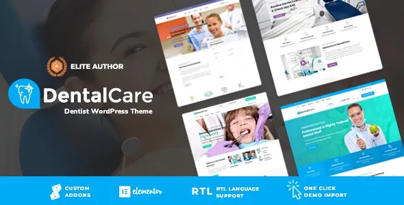 Free Download Dental Care – Dentist & Medical WordPress Theme 20.1 [Latest Version]
