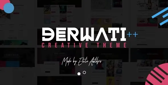 Free Download Derwati – Trendy & Creative Portfolio Theme 1.4 [Latest Version]