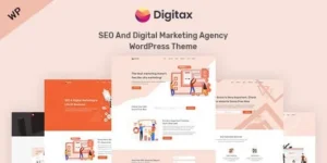Free Download Digitax - SEO & Digital Marketing Agency WordPress Theme 1.2.1 [Latest Version]