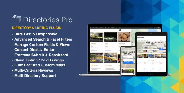 Free Download Directories Pro + All Addons for WordPress 2.0.9 [Latest Version]