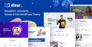 Free Download Dlear – Education, University & School WordPress Theme 1.0.9 [Latest Version]