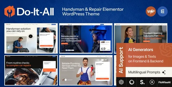 Free Download Do-It-All – Handyman & Repair Elementor WordPress Theme 1.0.0 [Latest Version]