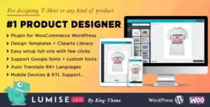 Free Download Dokan Integrate & Design Launcher Addon for LUMISE Product Designer 1.1 [Latest Version]