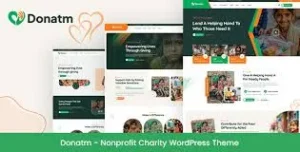 Free Download Donatm – Nonprofit Charity WordPress Theme 1.0.2 [Latest Version]