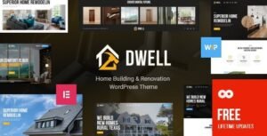 Free Download Dwell Home Building & Renovation WordPress Theme 1.11 [Latest Version]