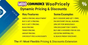 Free Download Dynamic Pricing & Discounts for WooCommerce WooPricely 1.5.2 [Latest Version]
