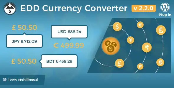 Free Download Easy Digital Downloads – Currency Converter 2.1.3 [Latest Version]