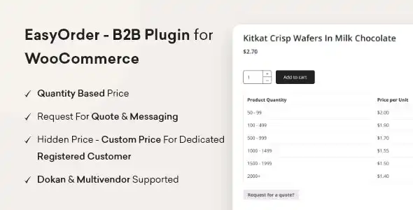 Free Download EasyOrder – B2B Plugin for WooCommerce 1.0.2 [Latest Version]