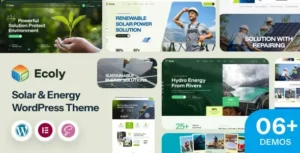 Free Download Ecoly - Solar Ecology & Environment WordPress Theme 1.0.0 [Latest Version]