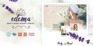 Free Download Edema– Wellness & Spa WordPress Theme 1.2.1 [Latest Version]