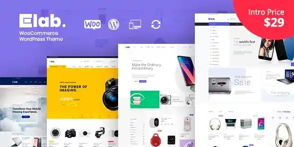Free Download eLab – Electronics Shop WordPress Theme 1.2.4 [Latest Version]