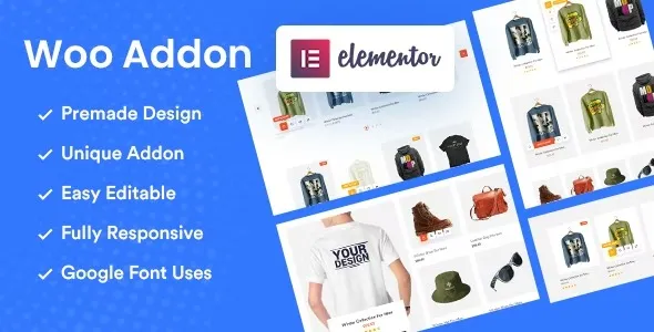 Free Download Elementor Addons For WooCommerce Product 2.0.1 [Latest Version]