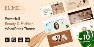 Free Download Elime - Multipurpose Cosmetics & Fashion WordPress Theme 1.0.7 [Latest Version]