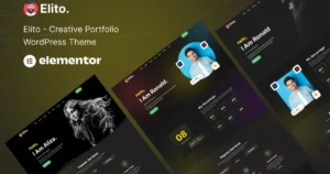 Free Download Elito - Creative Portfolio WordPress Theme 1.0.4 [Latest Version]