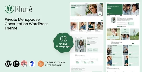 Free Download Elune – Private Menopause Consultation & Midlife Wellness WordPress Theme 1.0.0 [Latest Version]